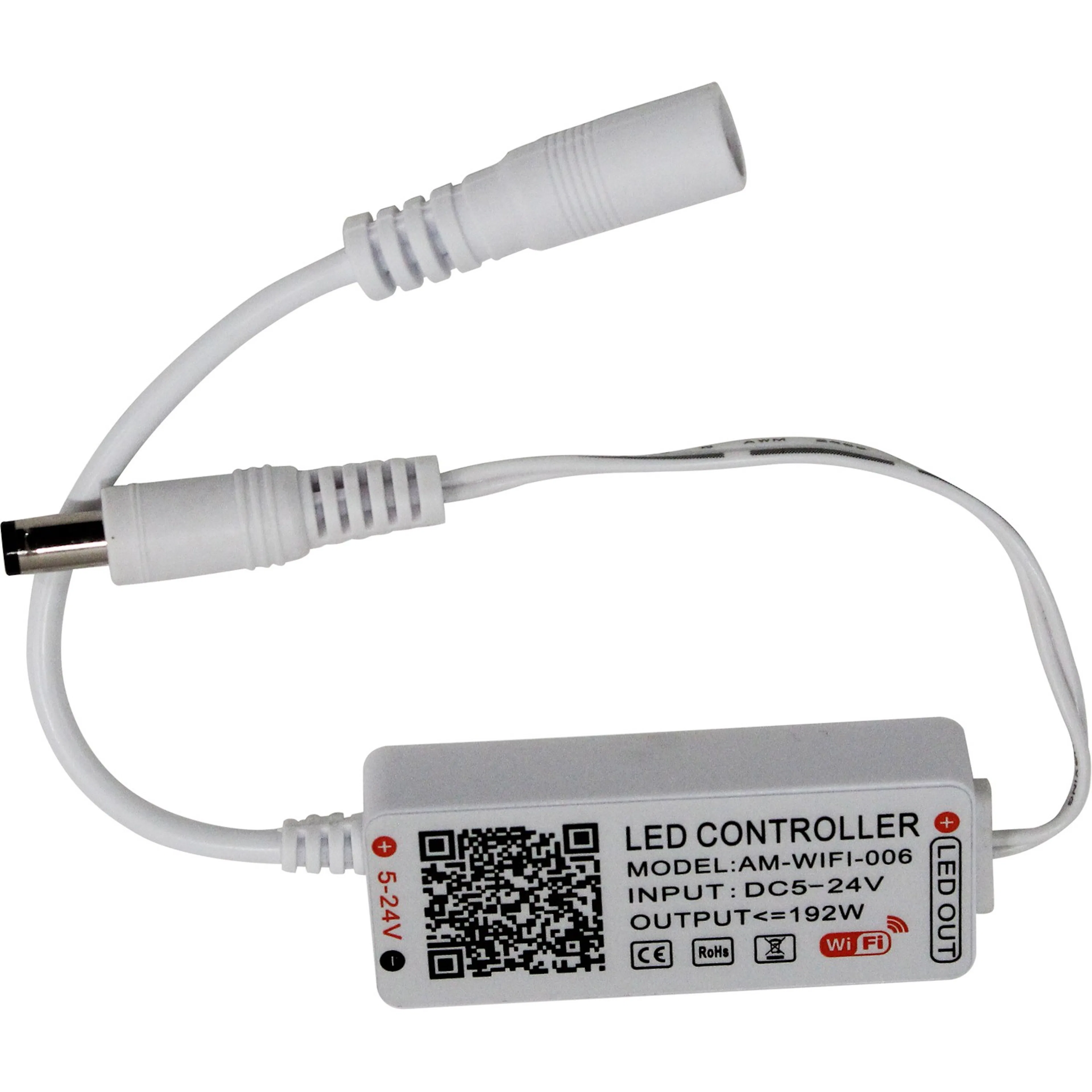 Strömkabel Gelia med Brytare Wifi 150mm för LED-list Fejan