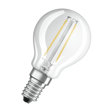 LED-Lampa Osram Klot (15) E14 827 Cl P