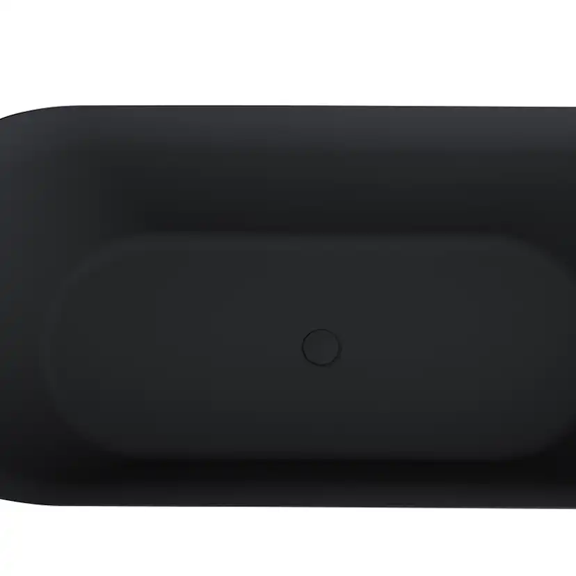 Badkar Bathlife Stillsam Mattsvart
