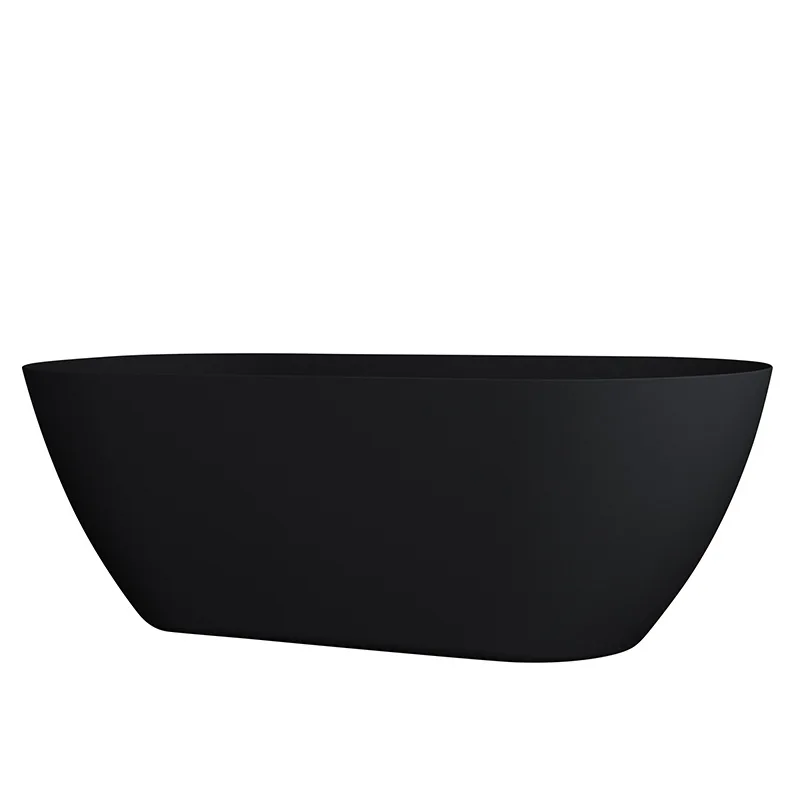 Badkar Bathlife Stillsam Mattsvart