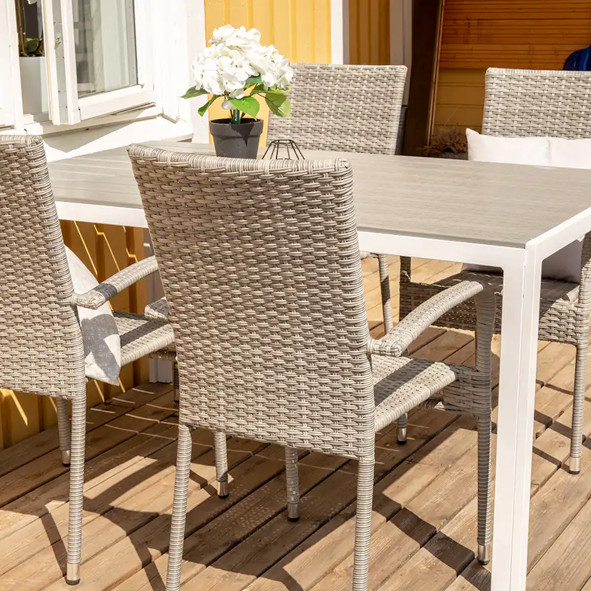 Trädgårdsstol Venture Home Anna Stapelbar Utomhus