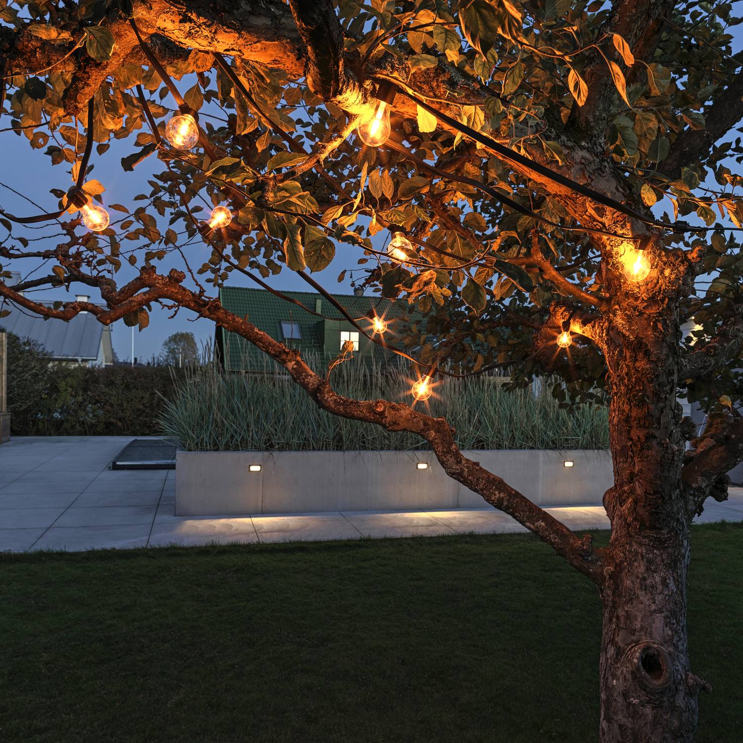 Startset Gnosjö Konstsmide 4146-800 E27 10 LED Utbytbar