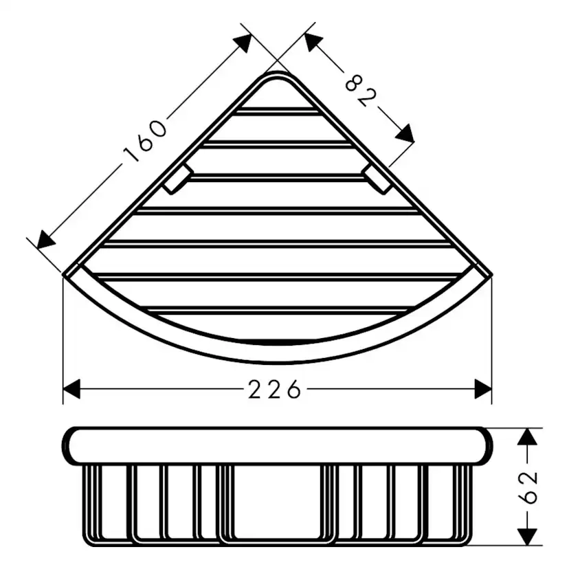 Duschkorg Hansgrohe Logis