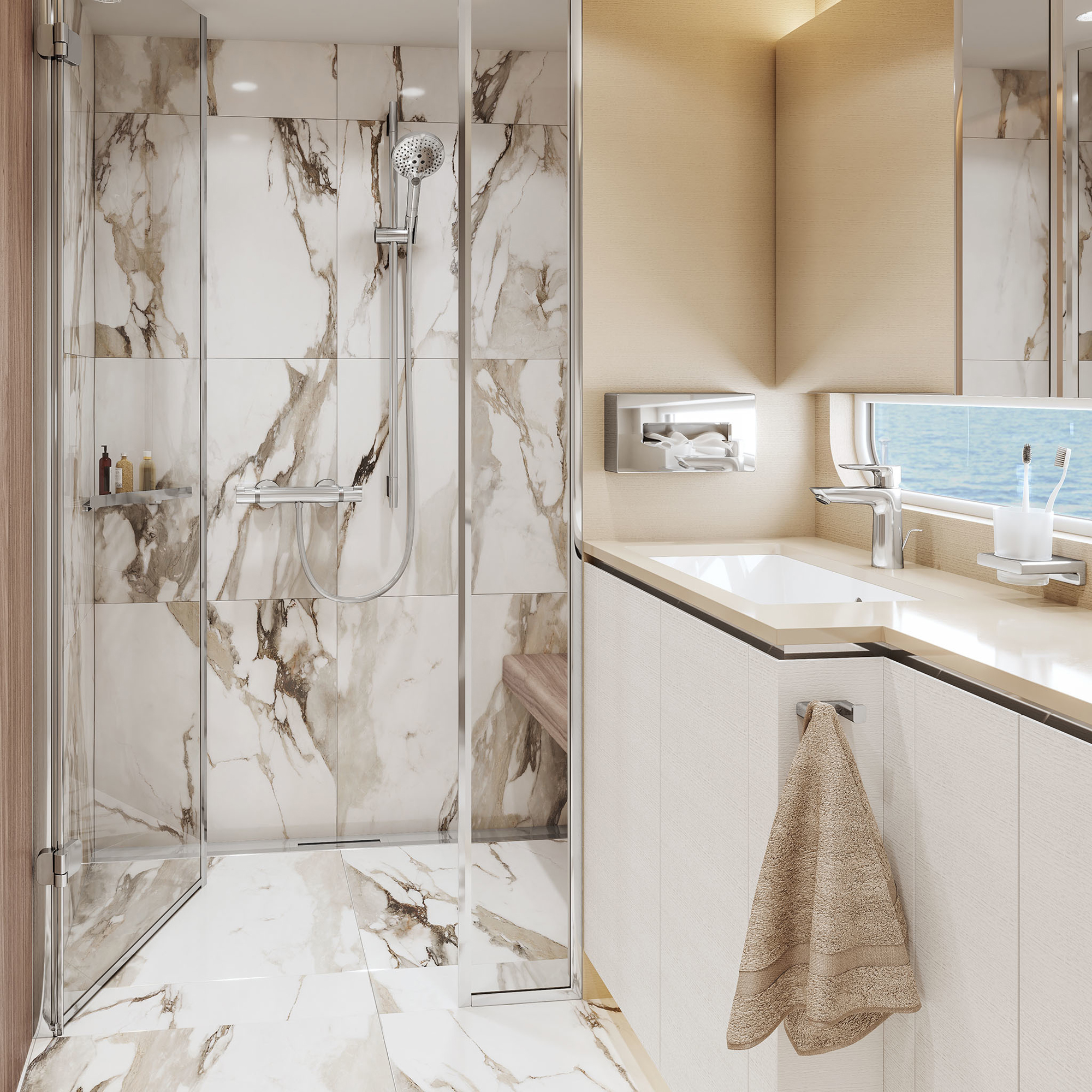 Handdukskrok Hansgrohe AddStoris 41755