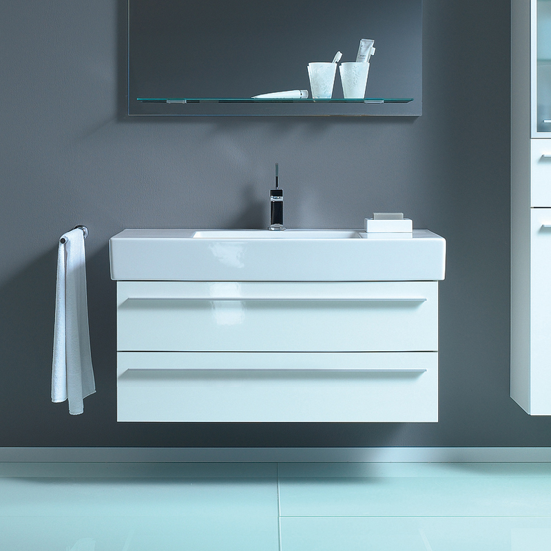 Tvättställsskåp Duravit X-Large Vit + Tvättställ Vero 0329