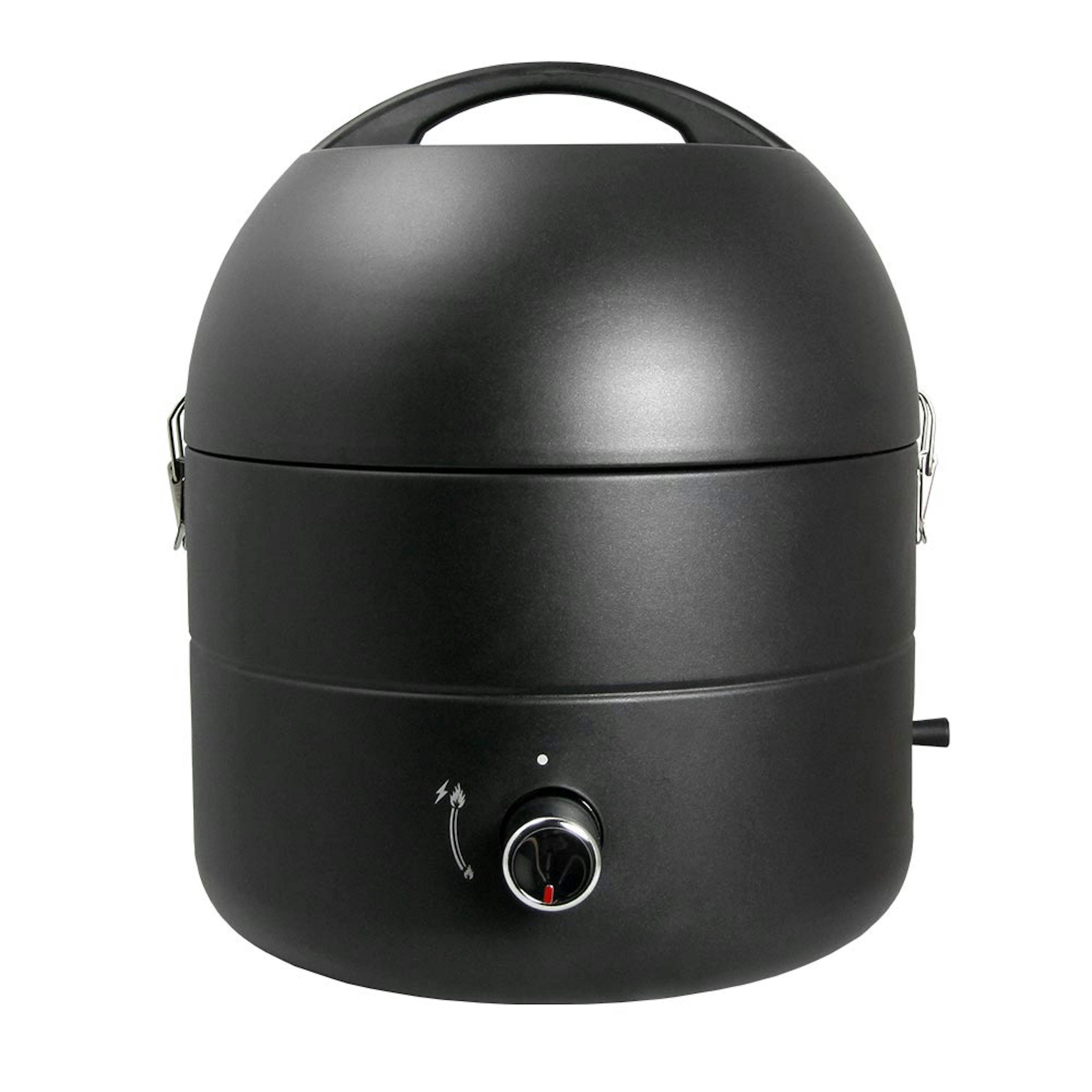 Portabel Gasolgrill Smart Living i Rostfritt Stål med Lock