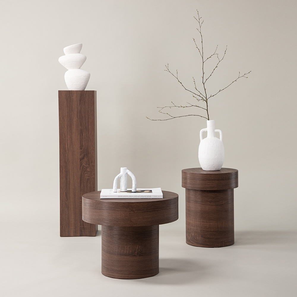 Sidobord Vind Malung Ø35 cm