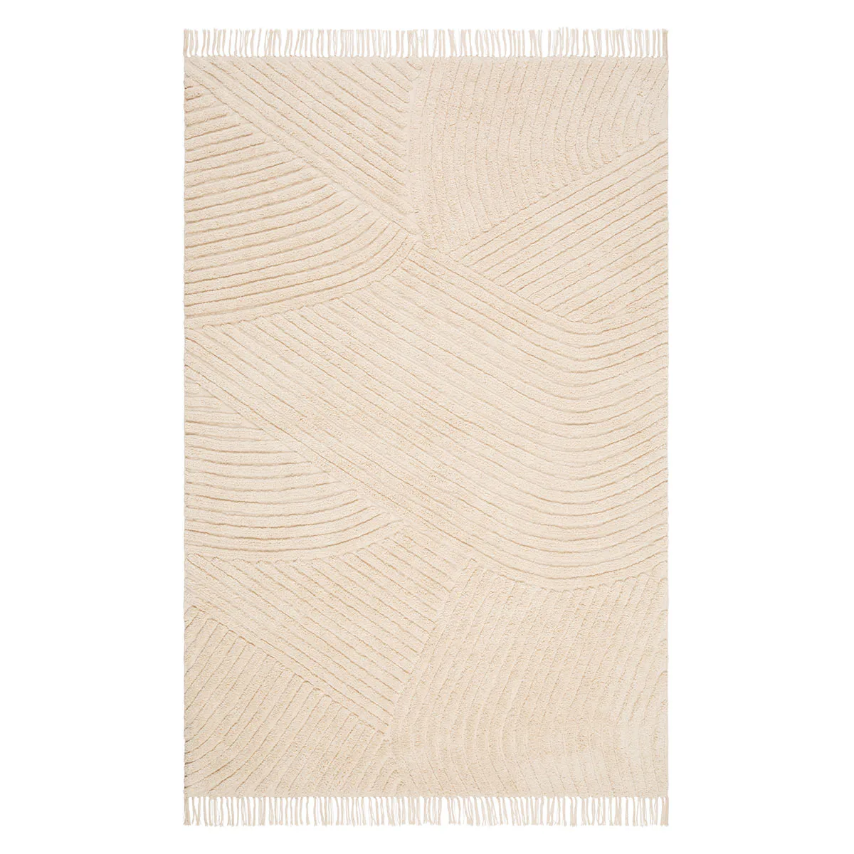 Bomullsmatta KM Carpets Marocko Abstrakt