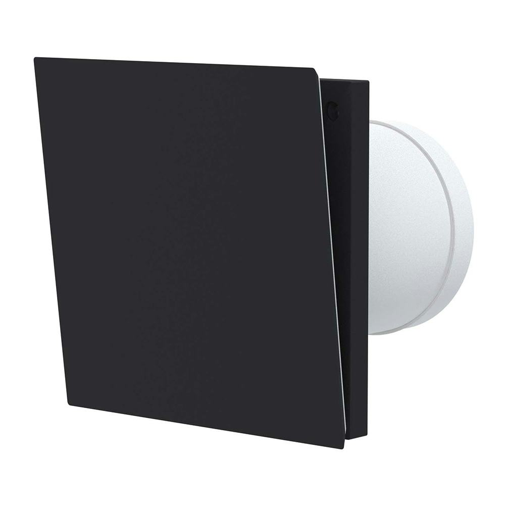 Väggventil Fresh TL-D Svart Invändig 160x160x135 mm