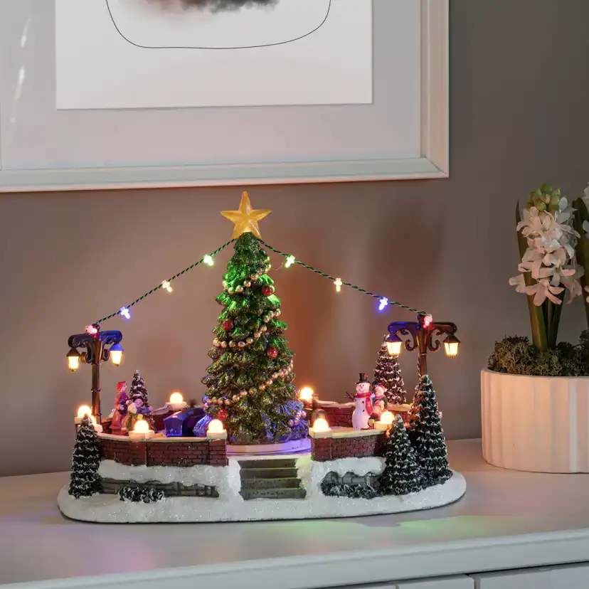 Julby Gnosjö Konstsmide B/O Mekanisk LED Lekplats