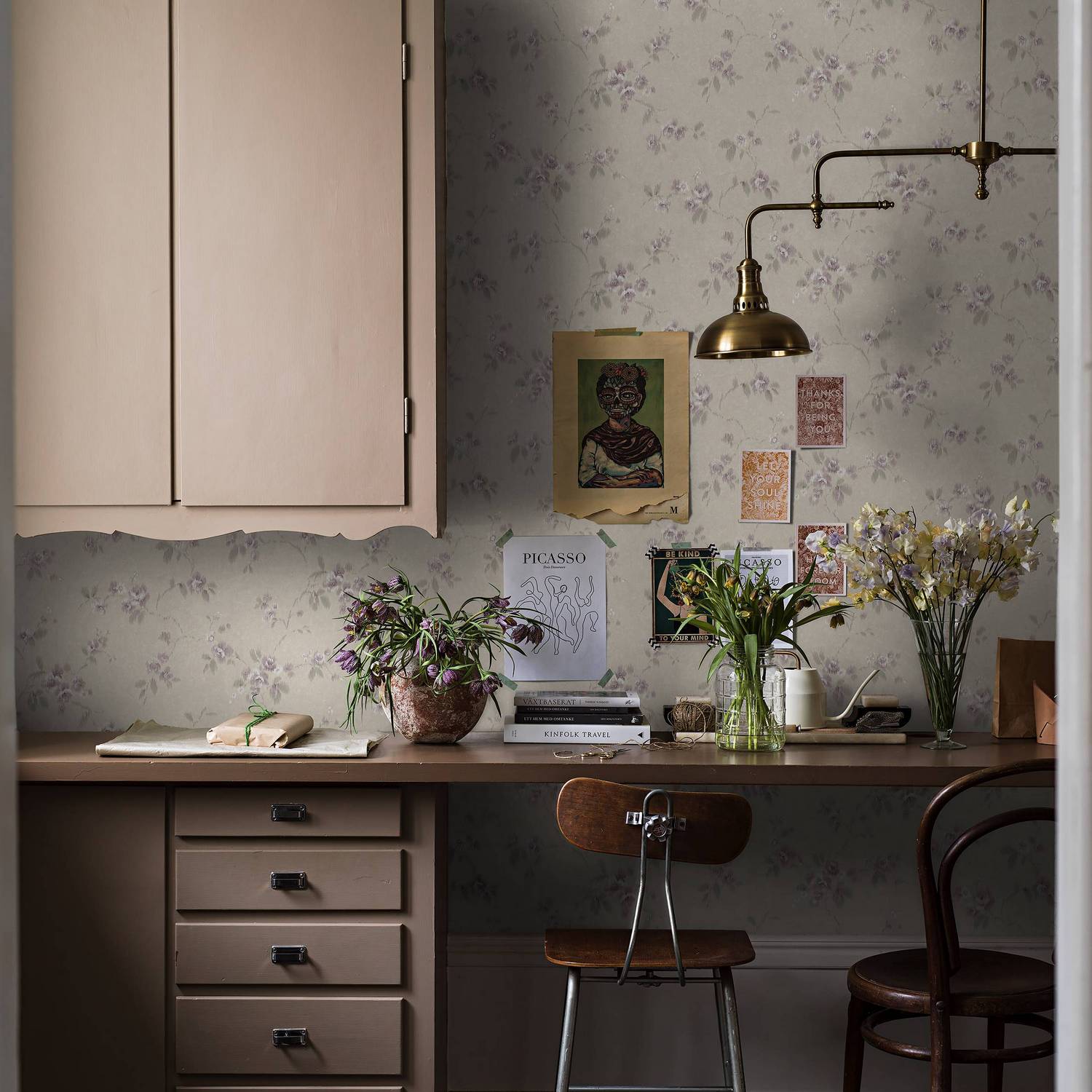 Tapet Boråstapeter Vintage Rose 4256