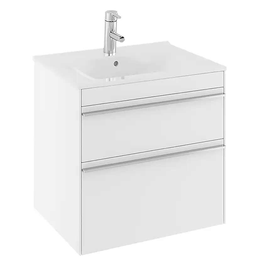 Tvättställsskåp Ifö Sense 2 Lådor Lågt Tvättställ