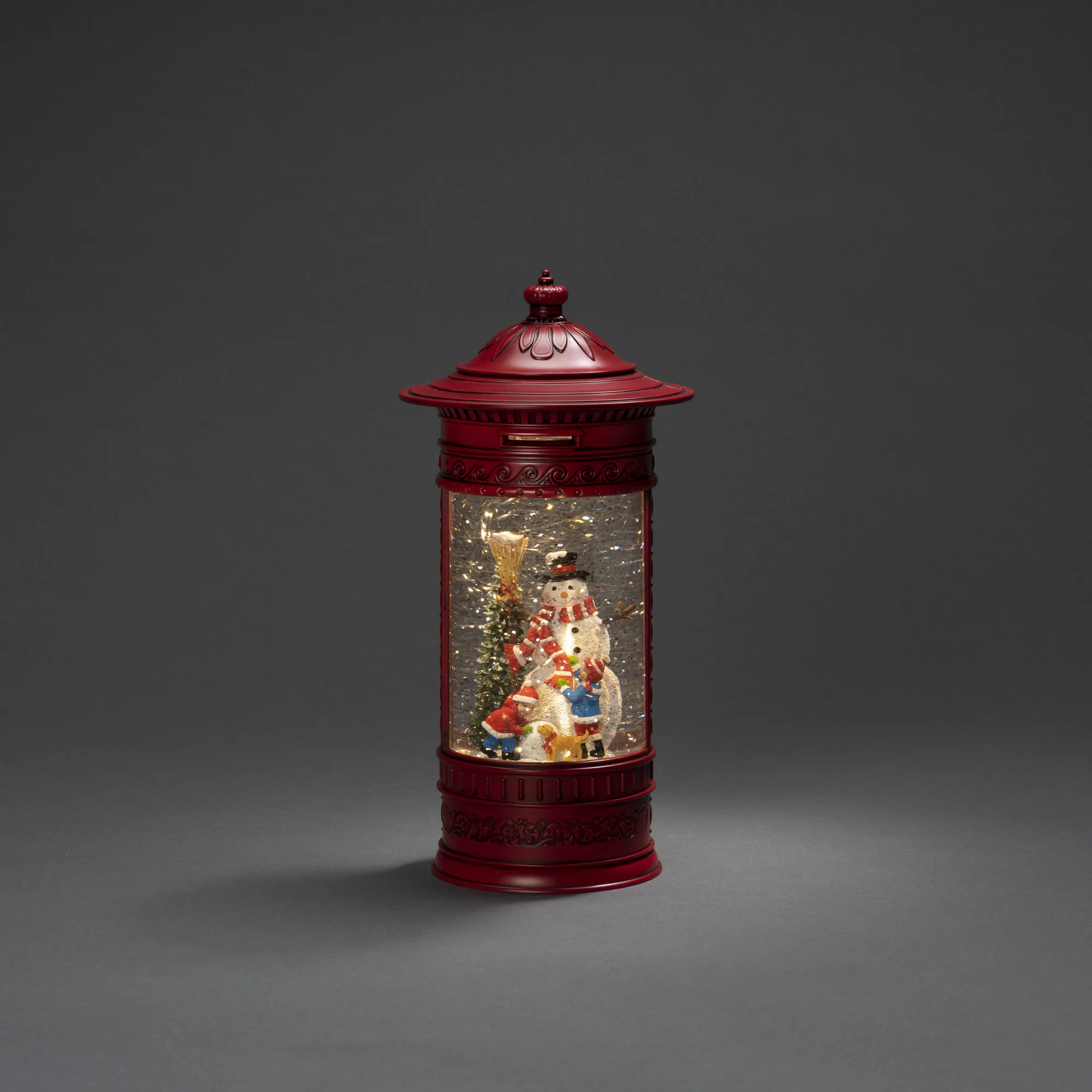 Snöglob Gnosjö Konstsmide Vattenfylld Brevlåda Snögubbe