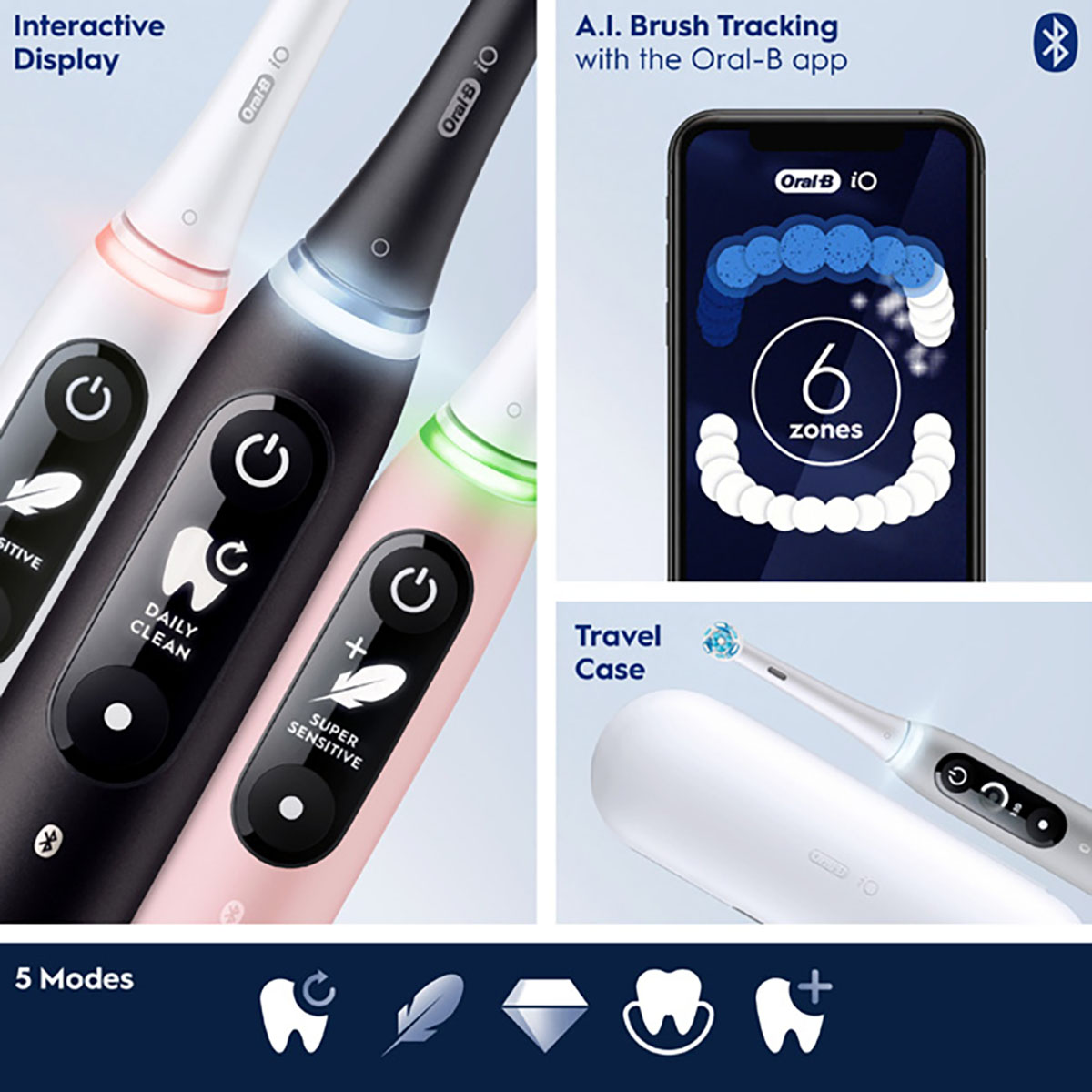 Eltandborste Oral-B iO6 Series M6