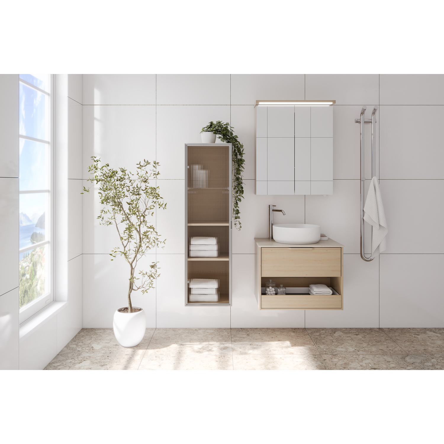 Spegelskåp Svedbergs Skuru