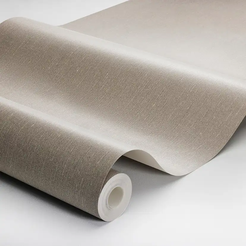 Tapet Boråstapeter Linen Vintage Wood 4316 EasyUp, Enfärgad Brun