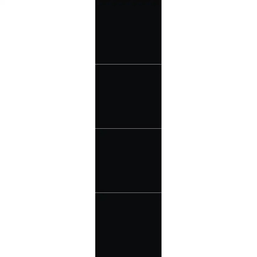 Våtrumsskiva Fibo Black 2024-M6060 S