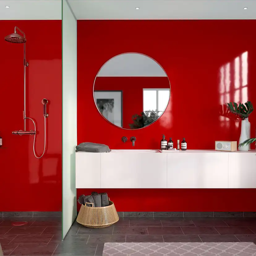 Våtrumsskiva Fibo Red 2101-F00 HG