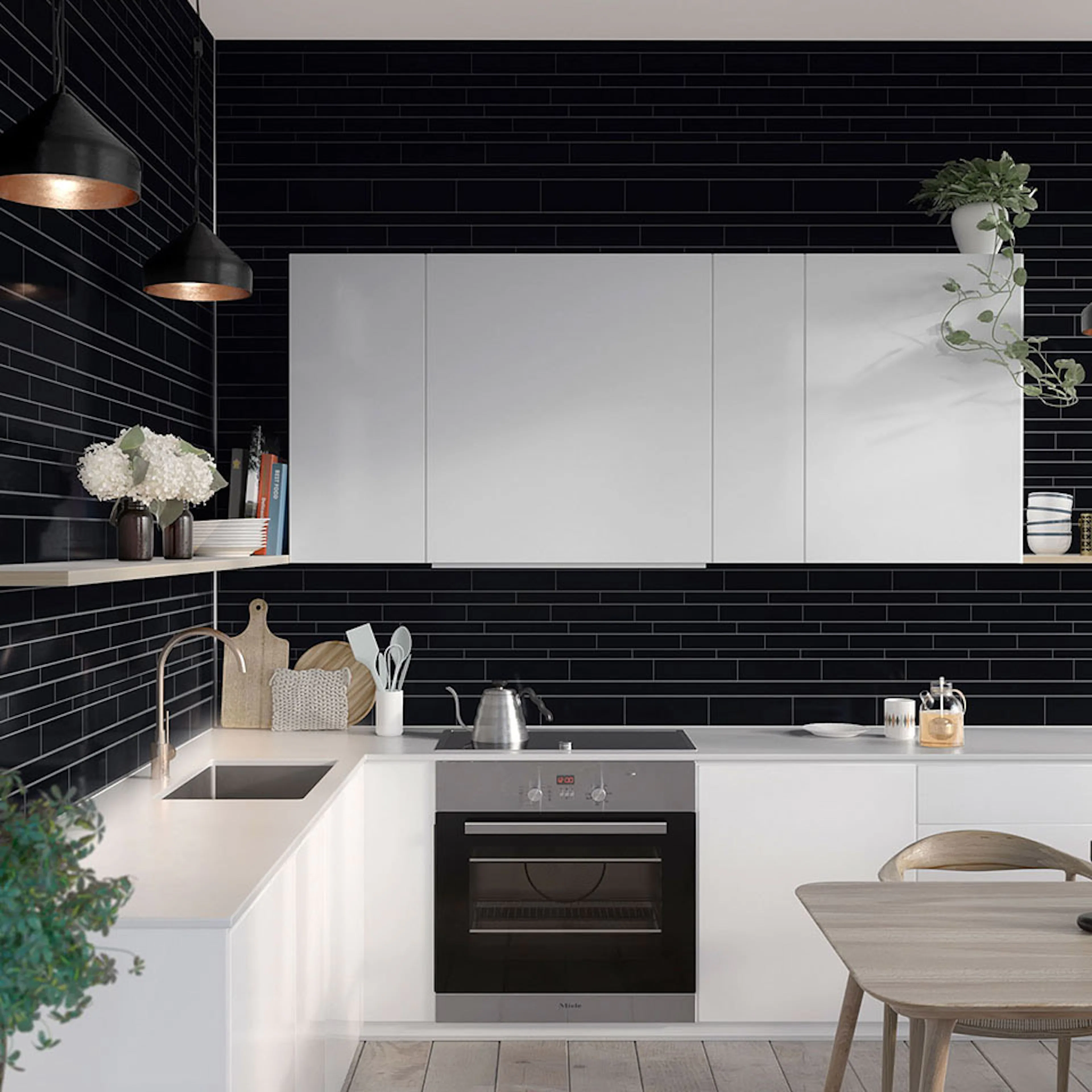 Stänkskyddsskiva Fibo NY Black 2124-M99 HG