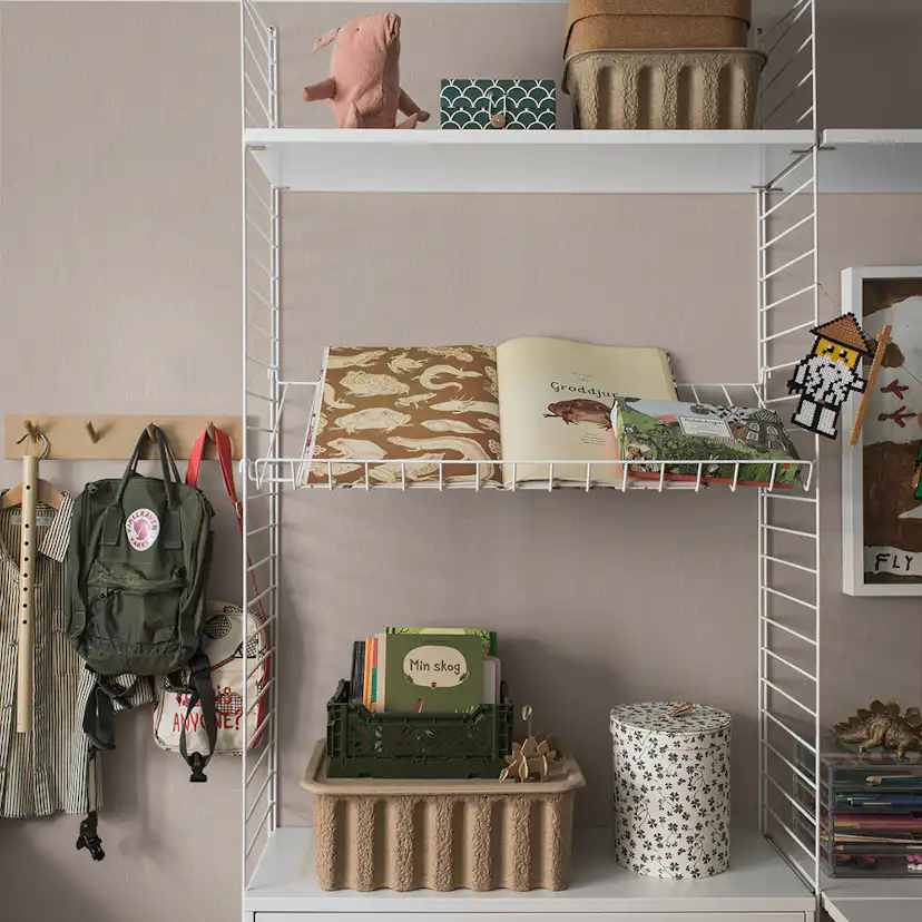 Tapet Boråstapeter Linen Soft Blush 4326 EasyUp, Enfärgad Rosa