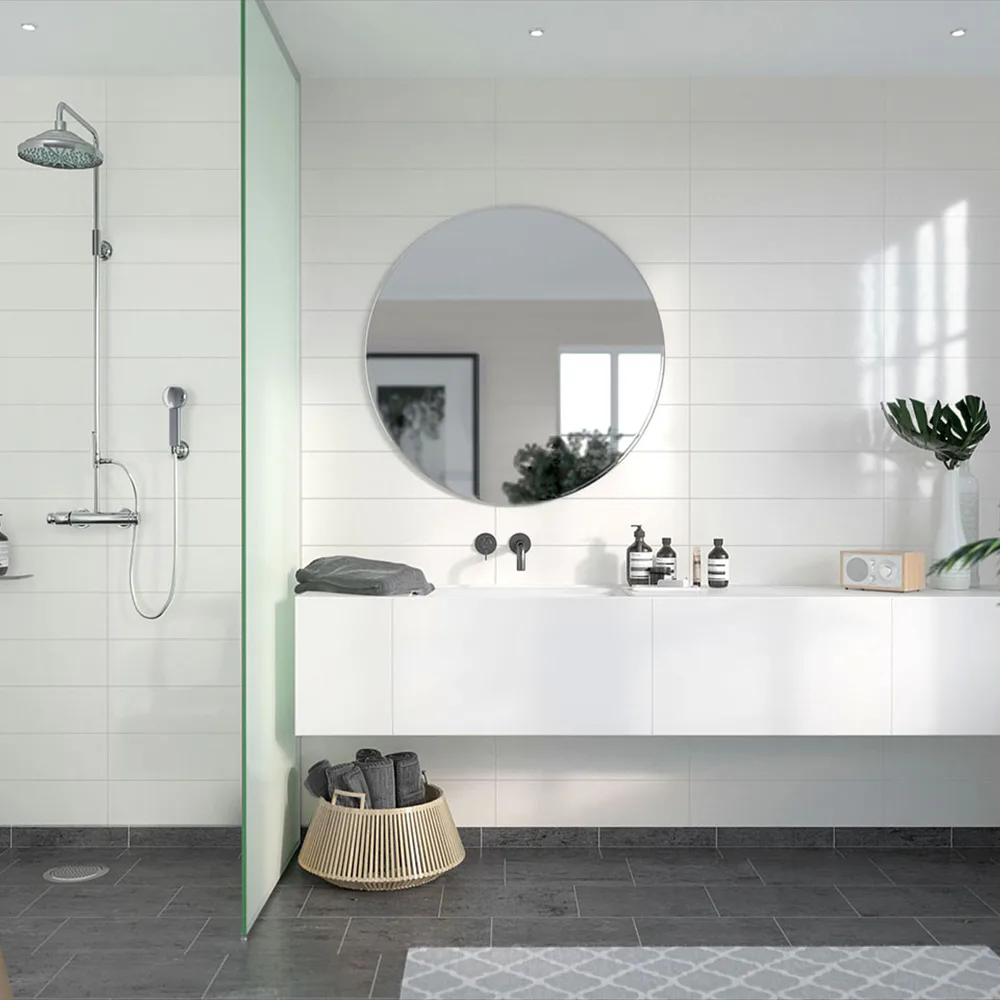 Våtrumsskiva Fibo Denver White 3091-M6015 HG