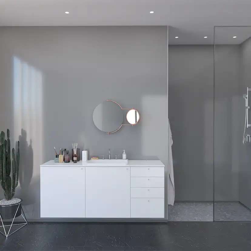 Våtrumsskiva Fibo Oslo 4063-L00 HG