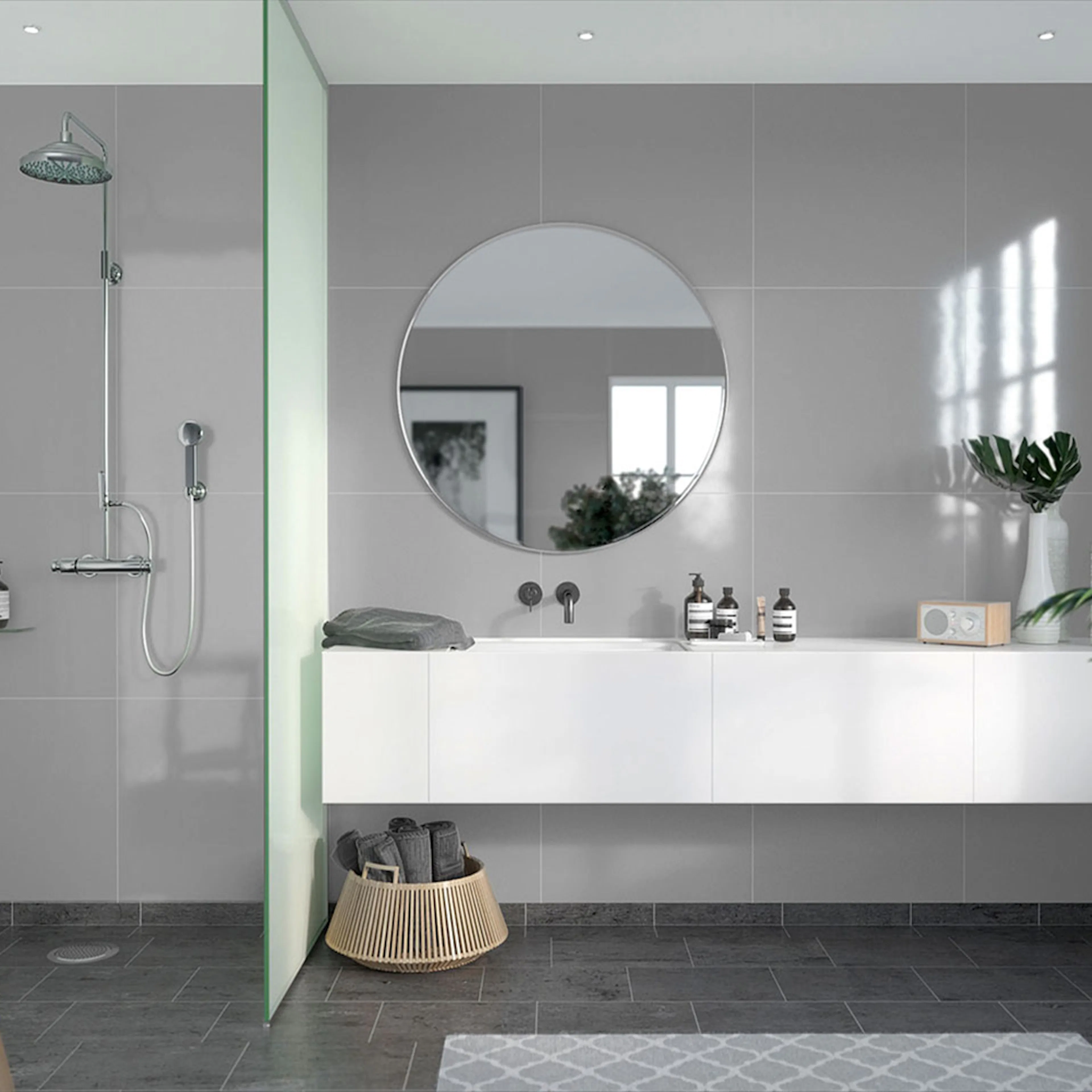 Våtrumsskiva Fibo Oslo 4063-M6060 HG