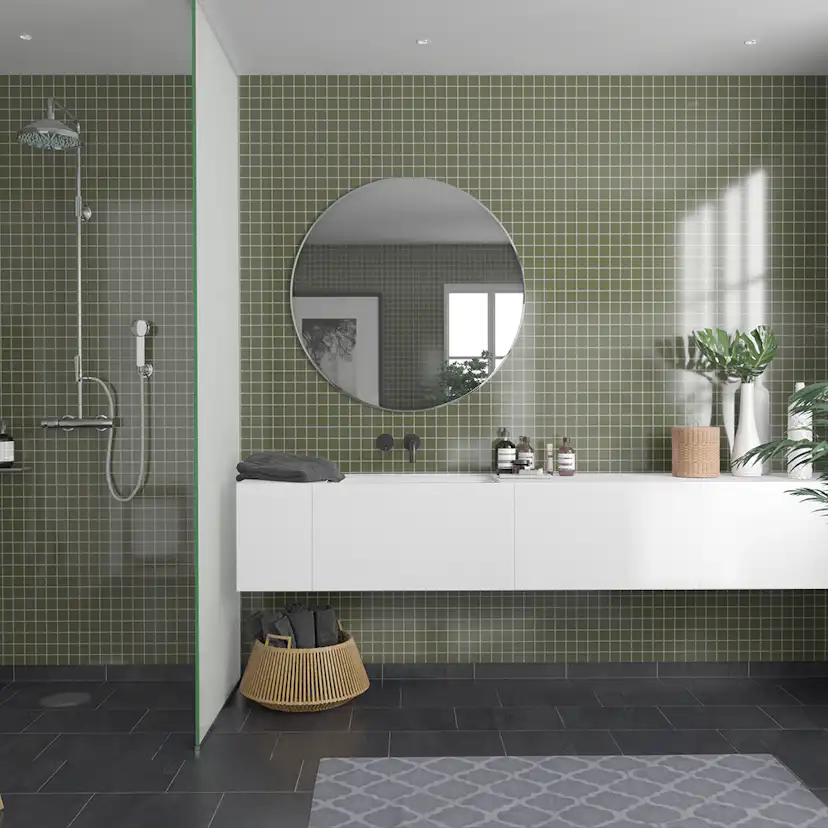 Våtrumsskiva Fibo Camo Green 5207-M0303 HG