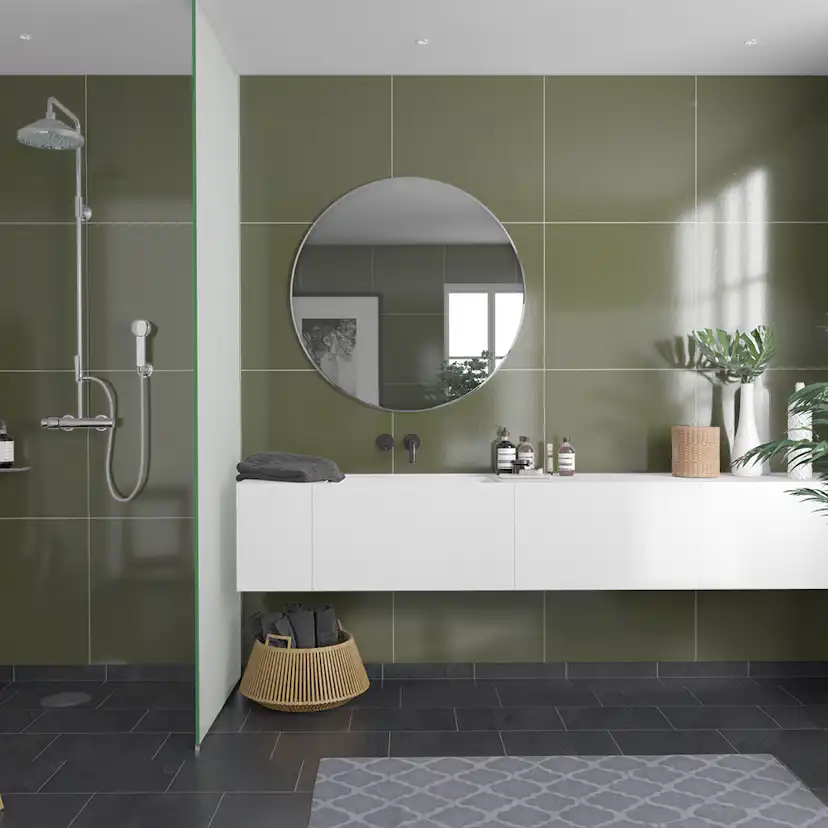 Våtrumsskiva Fibo Camo Green 5207-M6060 HG