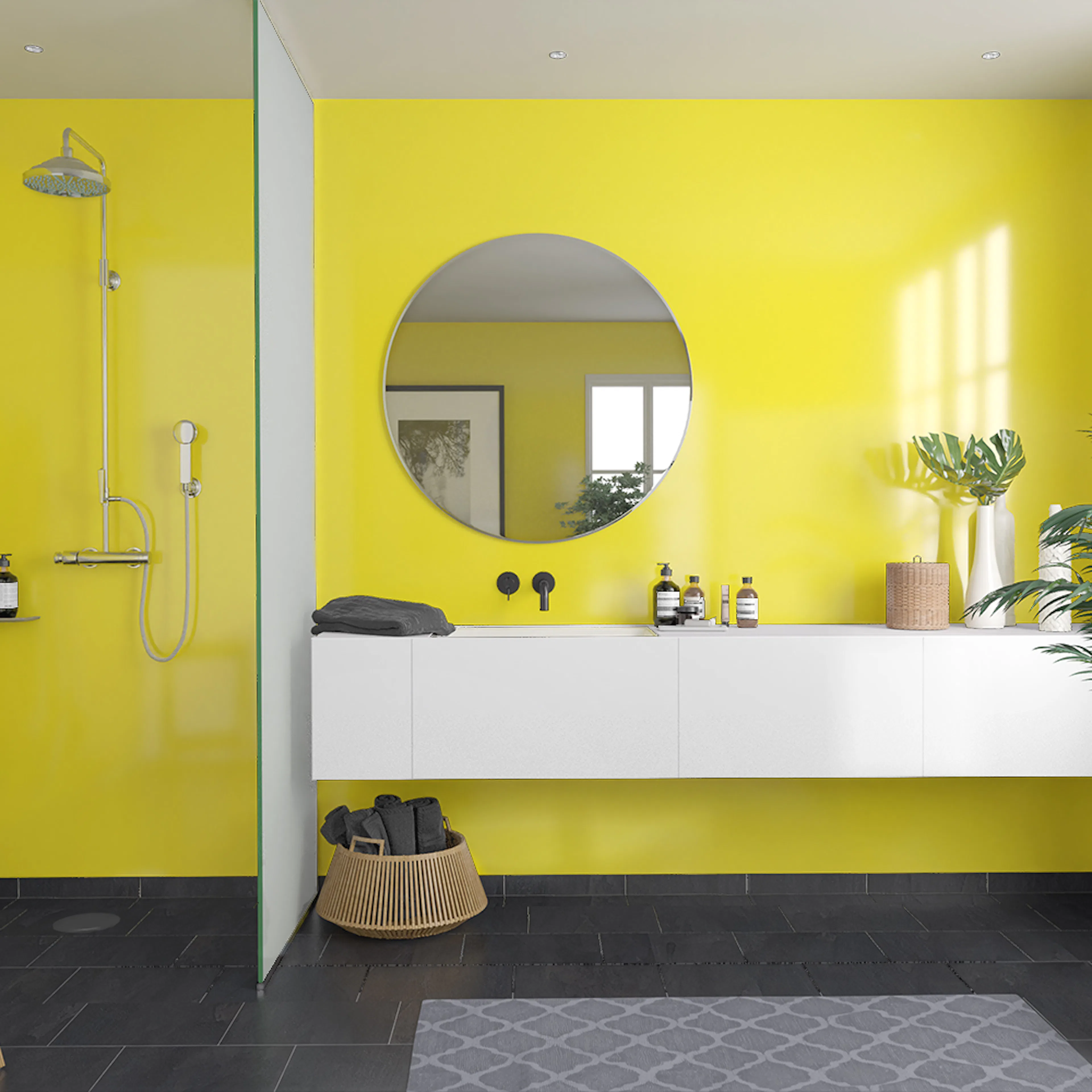 Våtrumsskiva Fibo Yellow 5223-M00 HG