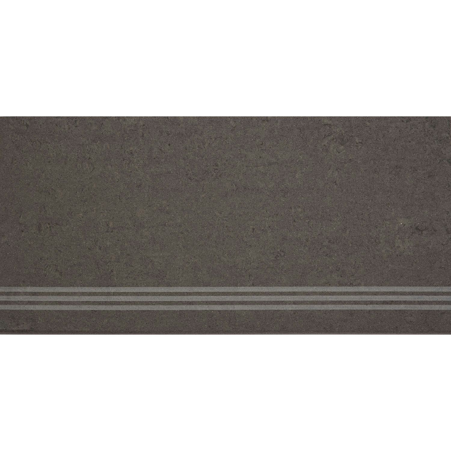 Klinker Arredo Fojs Collection Steel Glossy Grå 29,8x60 cm Trappsteg/Trappnos