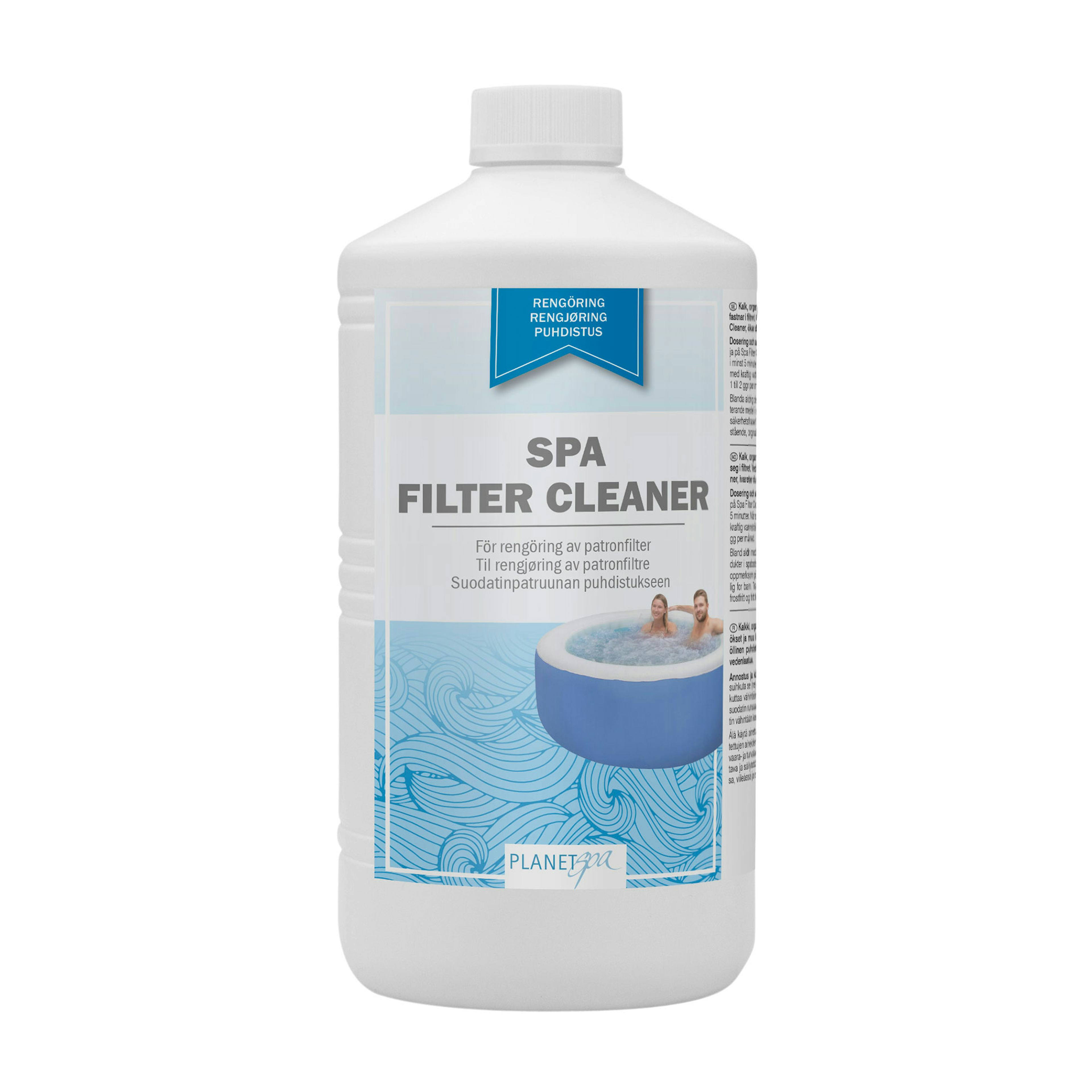 Filterrengöring Planet Spa Filter Cleaner för Pool & Utespa