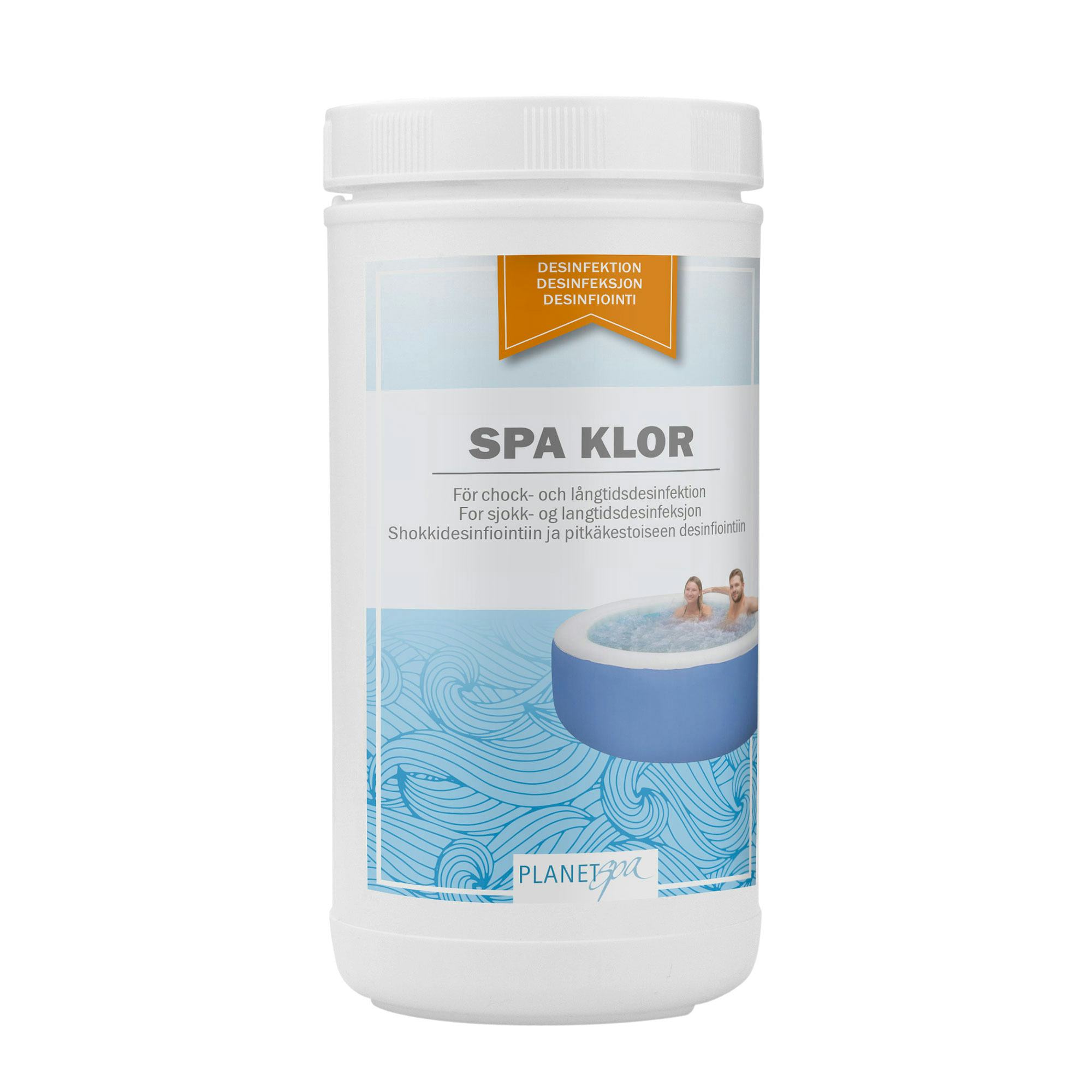 Klorgranulat Planet Spa Poolkemi Klor för Pool & Spabad