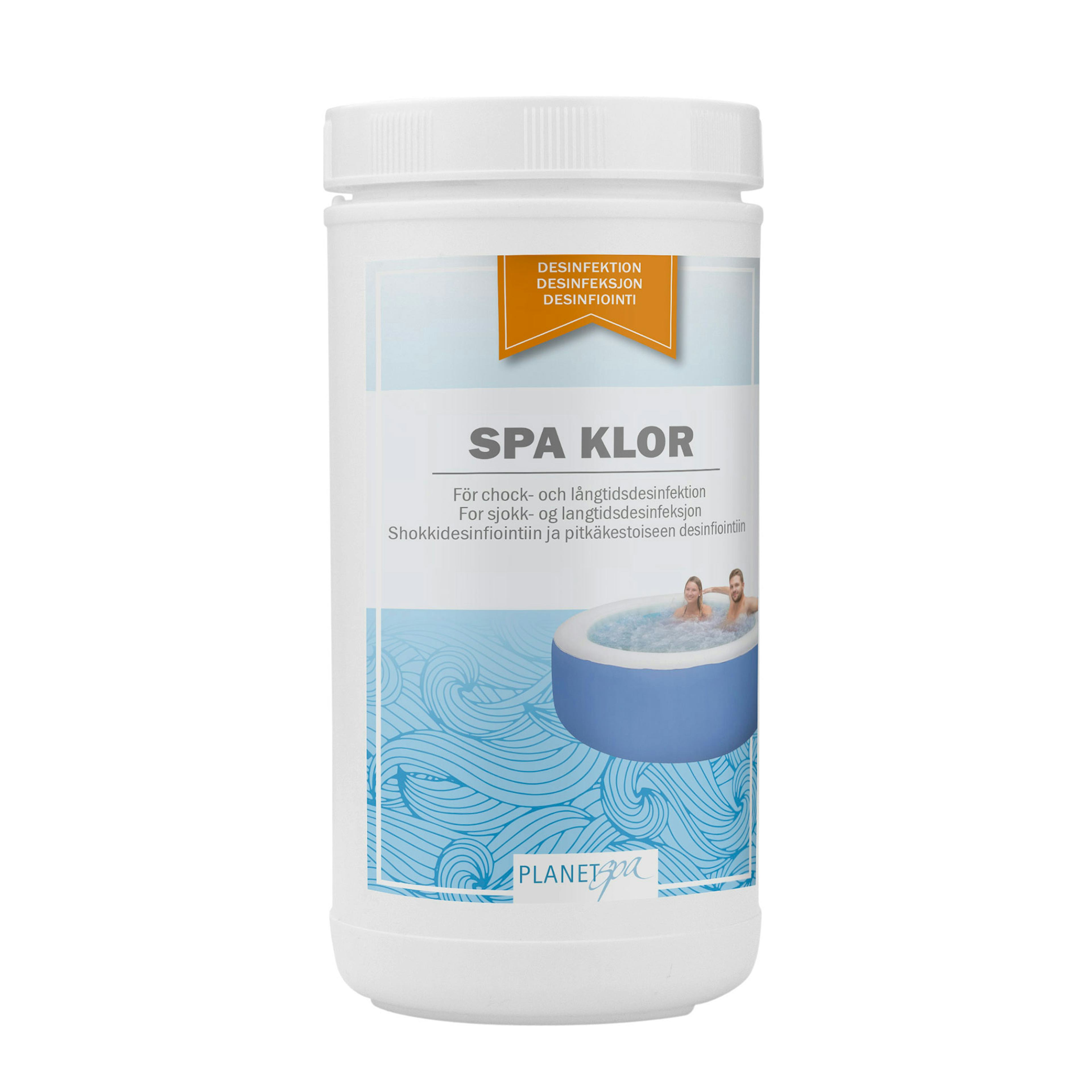Klorgranulat Planet Spa Poolkemi Klor för Pool & Spabad