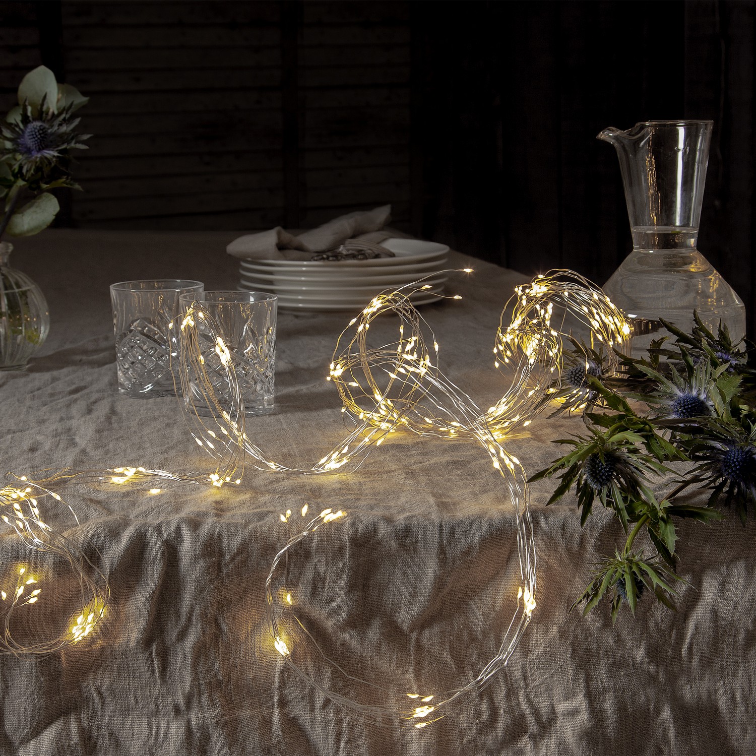 Ljusslinga Star Trading Dew Drop 720