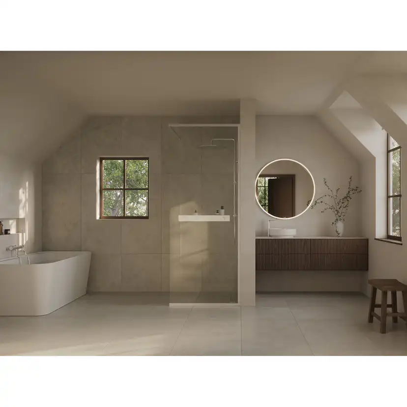 Spegel Svedbergs Hov Rund med LED och Touch