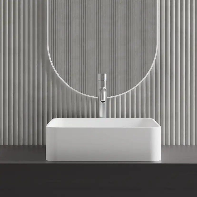 Tvättställsblandare Scandtap Steel Voyage High