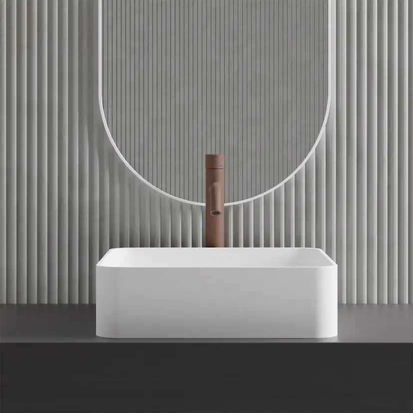 Tvättställsblandare Scandtap Steel Voyage High