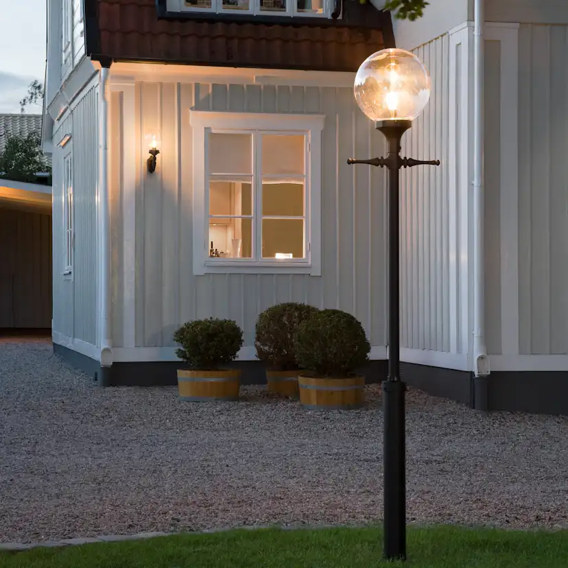 Stolplykta Gnosjö Konstsmide Orion E27 med Stolpe