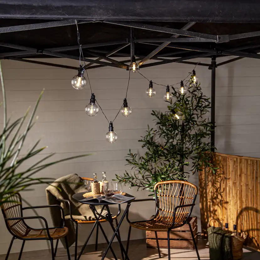 Ljusslinga Star Trading Circus Nevada 10st LED-Lampor