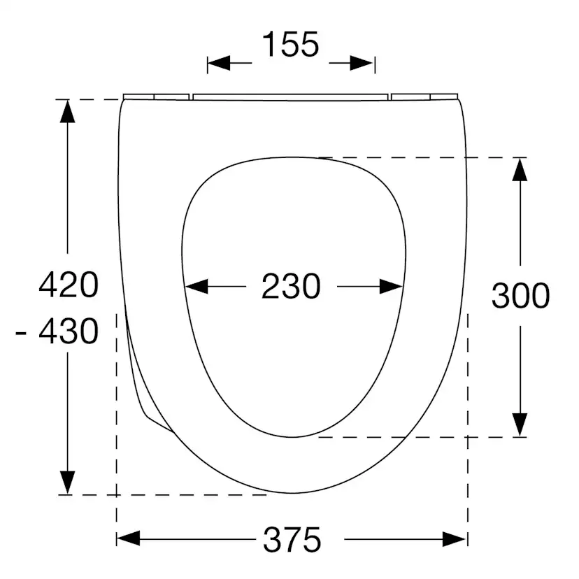 Toalettsits Pressalit Sign Art 474
