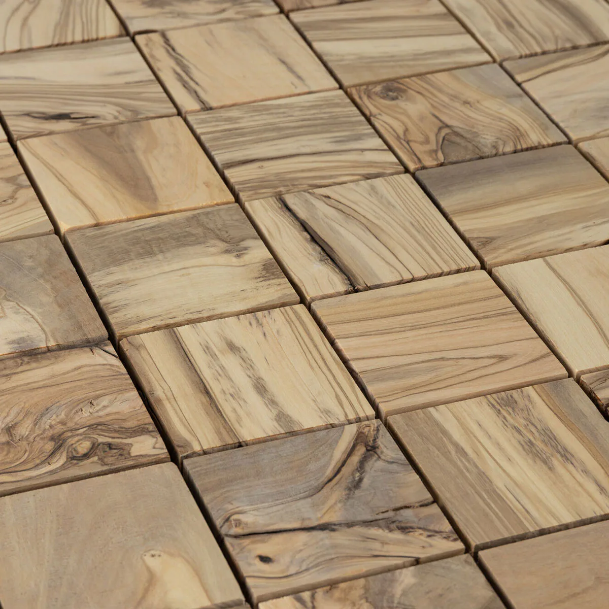 Väggpanel Emotionwood Square 70 Oliv