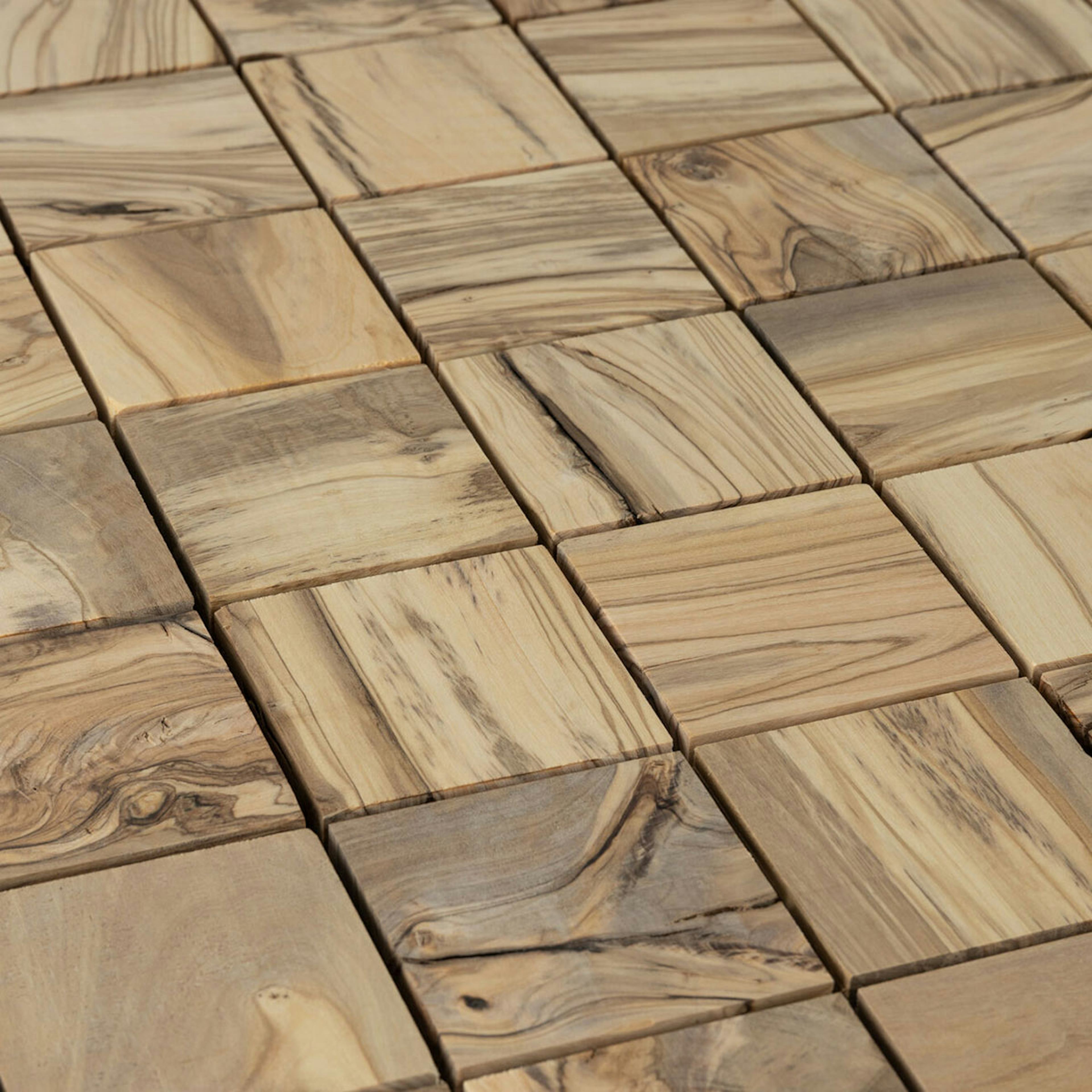 Väggpanel Emotionwood Square 70 Oliv