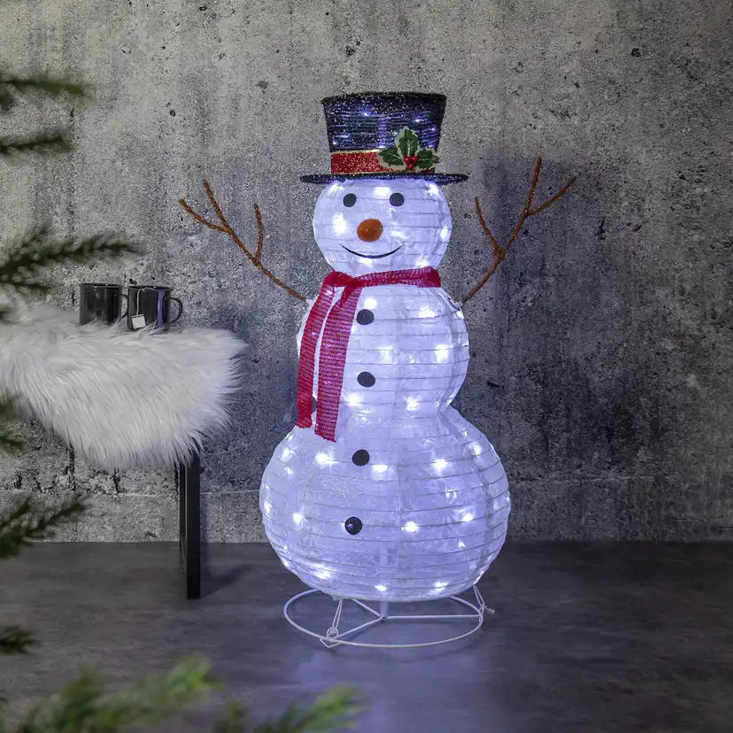 Utomhusdekoration Star Trading Tecidy Snög LV