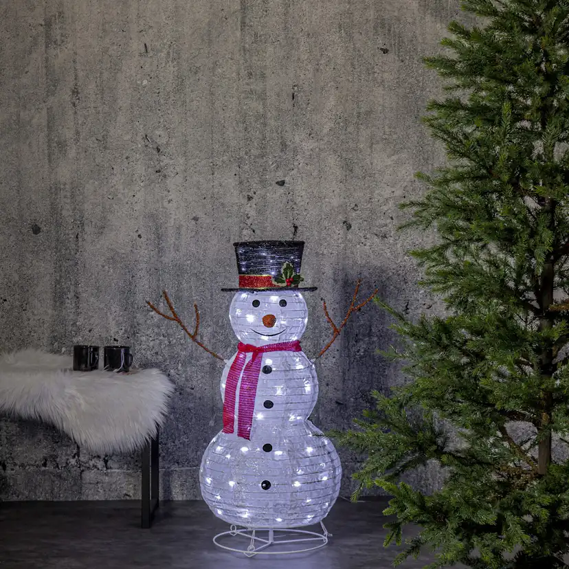 Utomhusdekoration Star Trading Tecidy Snög LV