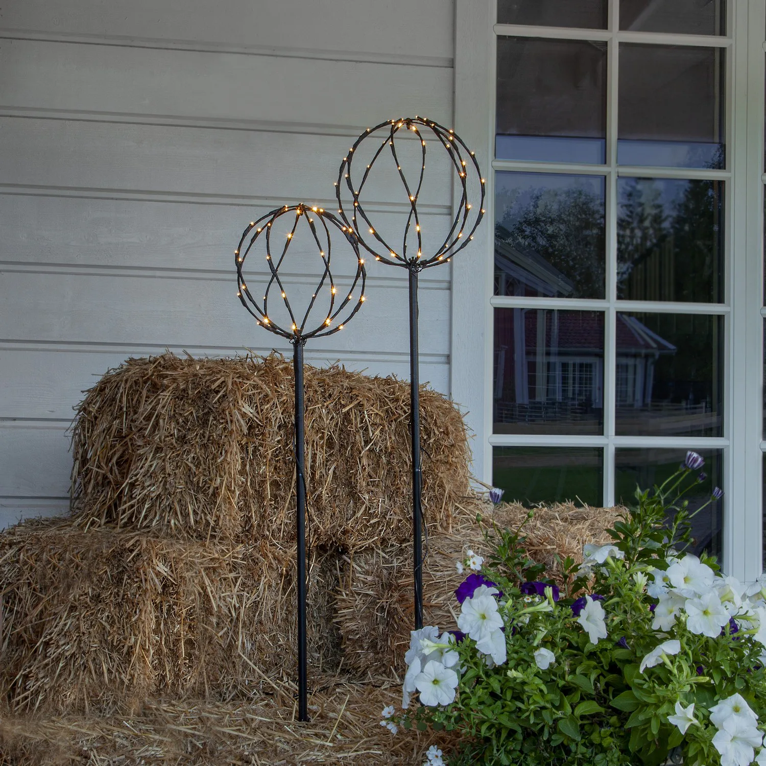 Utomhusdekoration Star Trading Sphere Klot 2st LV