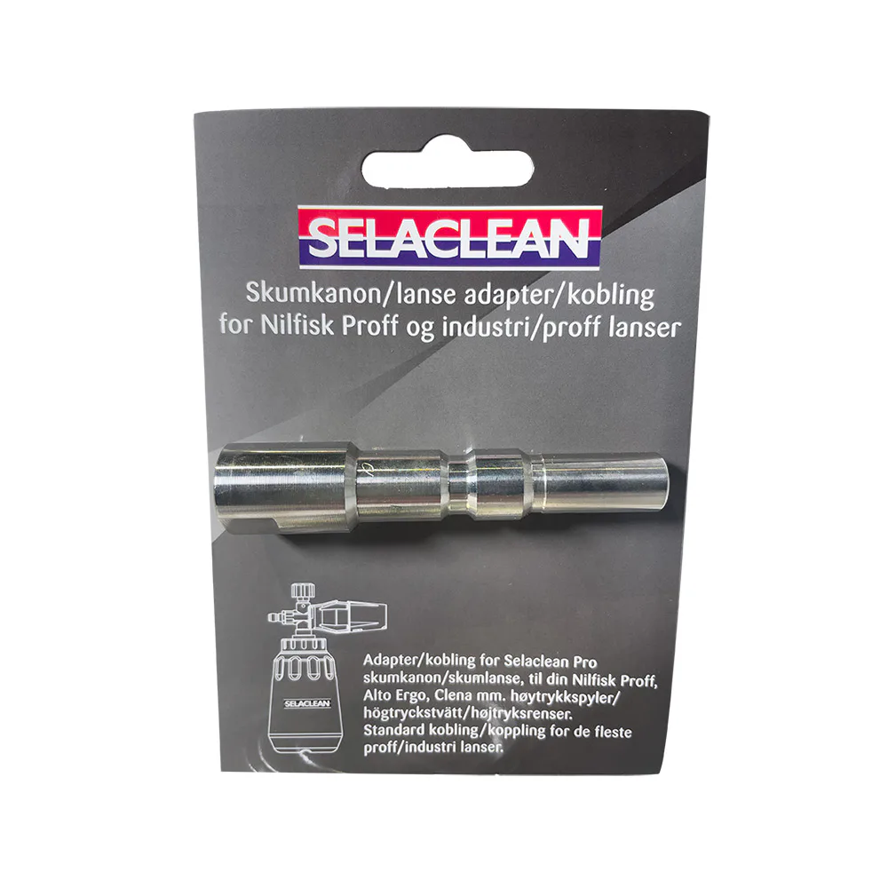 Högtryckskoppling Selaclean För Nilfisk Proffs & Industri/Proff-lansar Okq8 Tvätthall 1/4 tum inv