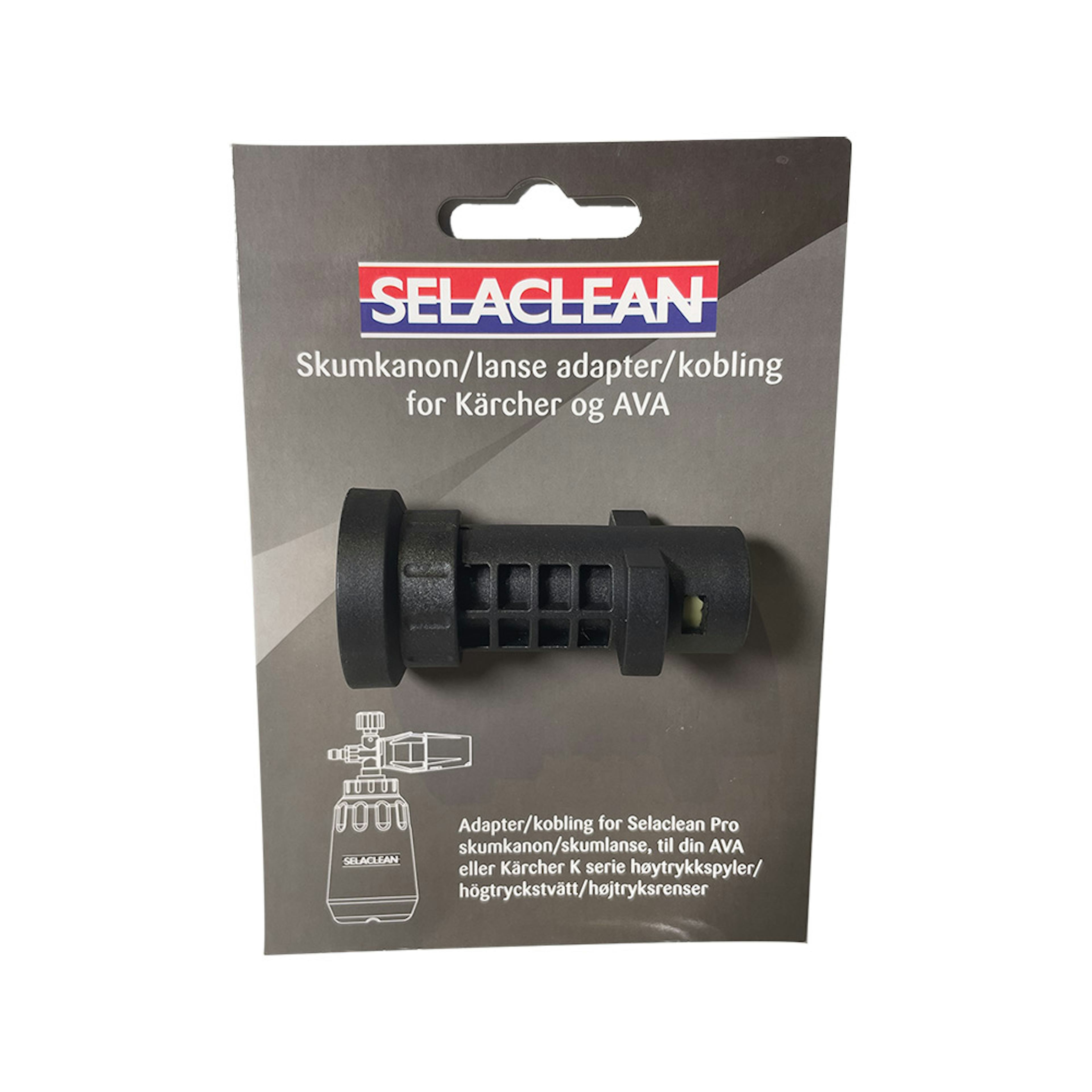 Högtryckskoppling Selaclean För Kärcher & AVA Högtryckstvättar 1/4 tum inv