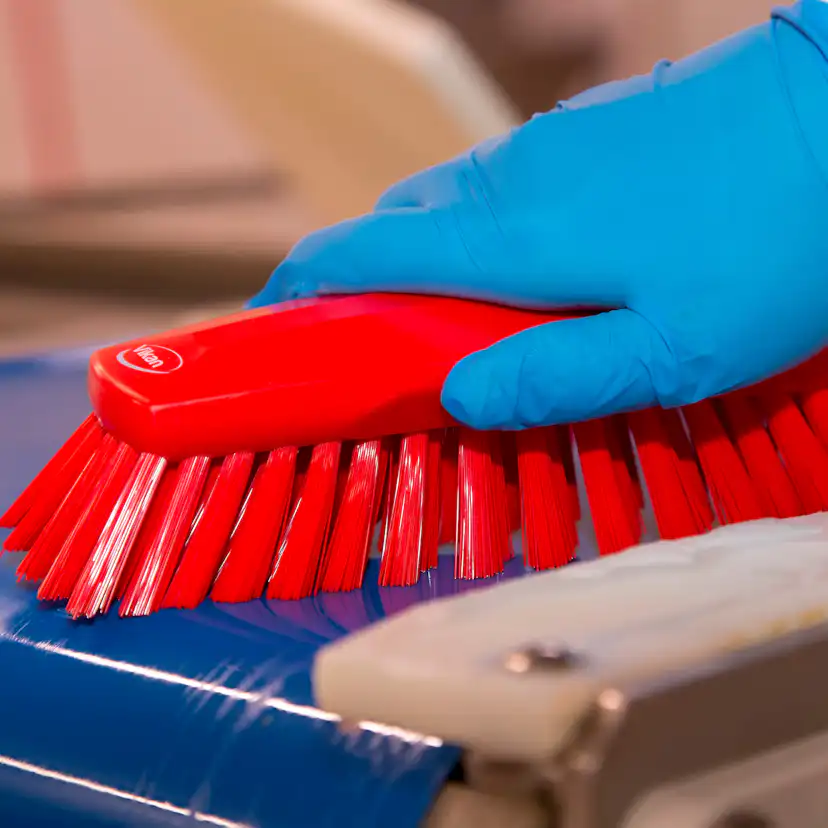 Handborste Vikan Handborste Mycket Hård XL Röd 240 mm