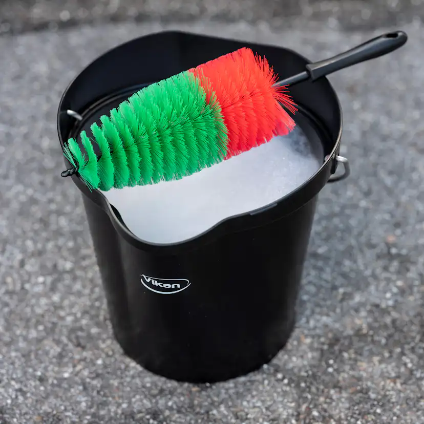 Handborste Vikan Fälgborste Stor Mjuk Ø105 mm 425 mm